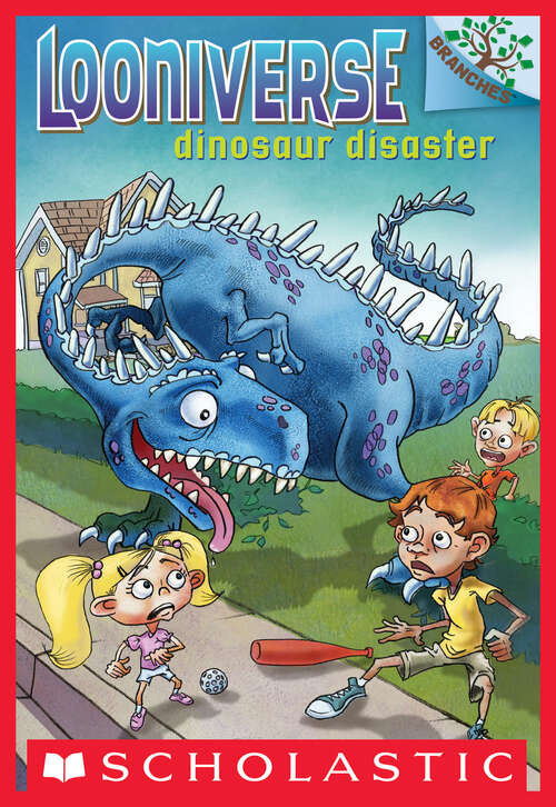 Book cover of Dinosaur Disaster: A Branches Book (Looniverse #3)