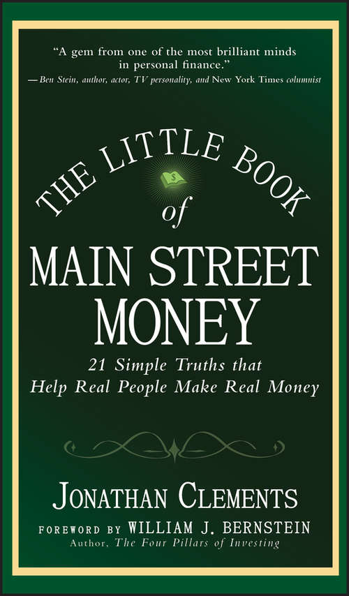 Book cover of The Little Book of Main Street Money