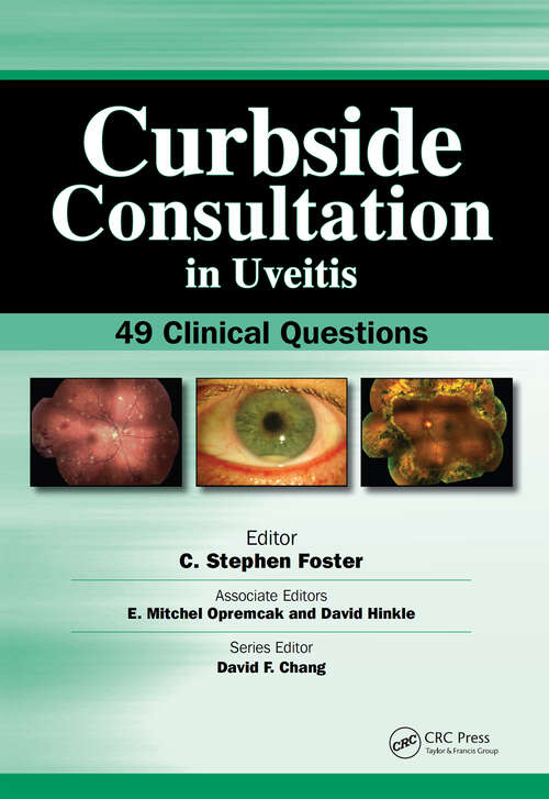 Book cover of Curbside Consultation in Uveitis: 49 Clinical Questions (Curbside Consultation in Ophthalmology)
