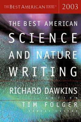 Book cover of The Best American Science and Nature Writing 2003