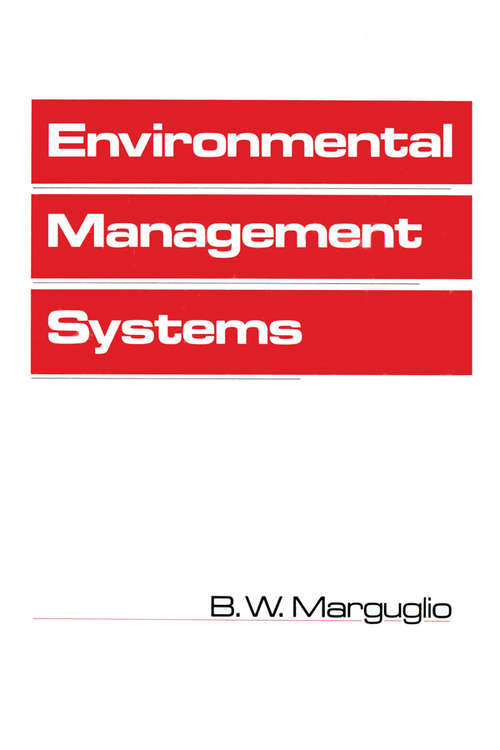 Book cover of Environmental Management Systems