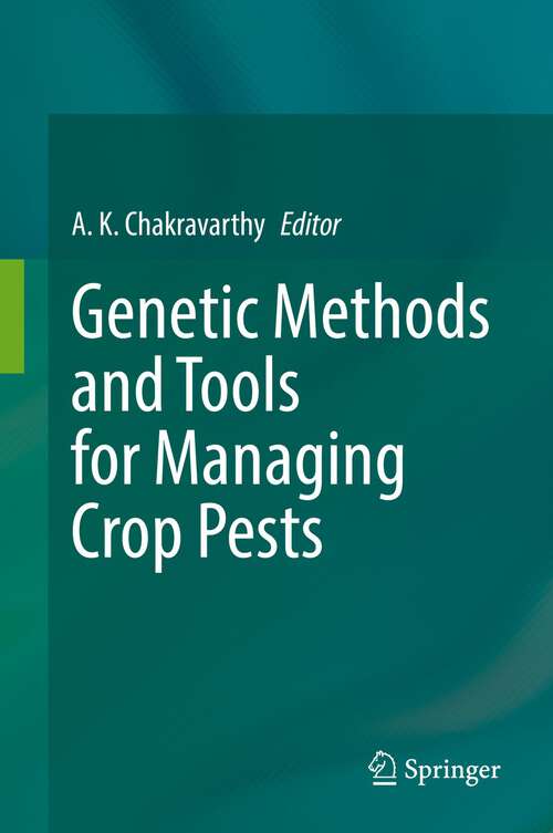 Book cover of Genetic Methods and Tools for Managing Crop Pests (1st ed. 2022)