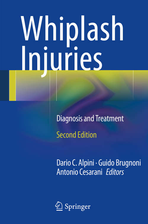 Book cover of Whiplash Injuries