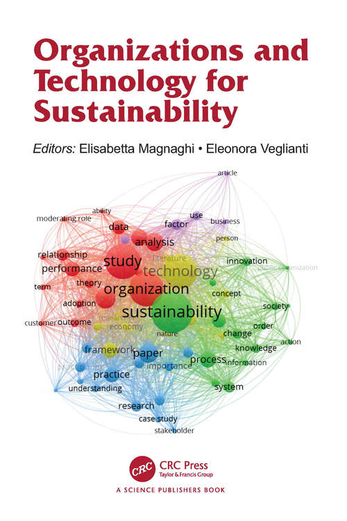 Book cover of Organizations and Technology for Sustainability (1)