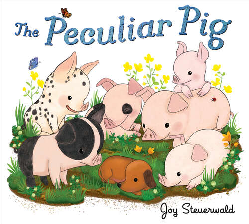 Book cover of The Peculiar Pig