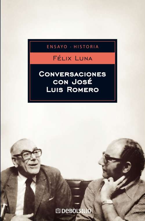 Book cover of Conversaciones con José Luis Romero