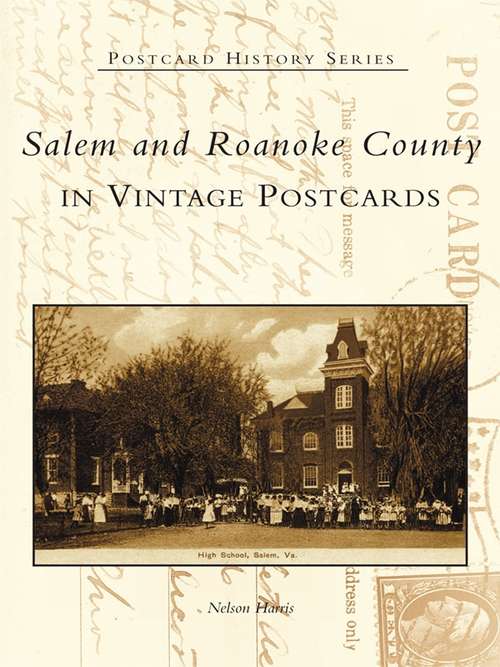 Book cover of Salem and Roanoke County in Vintage Postcards