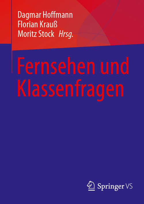 Book cover of Fernsehen und Klassenfragen