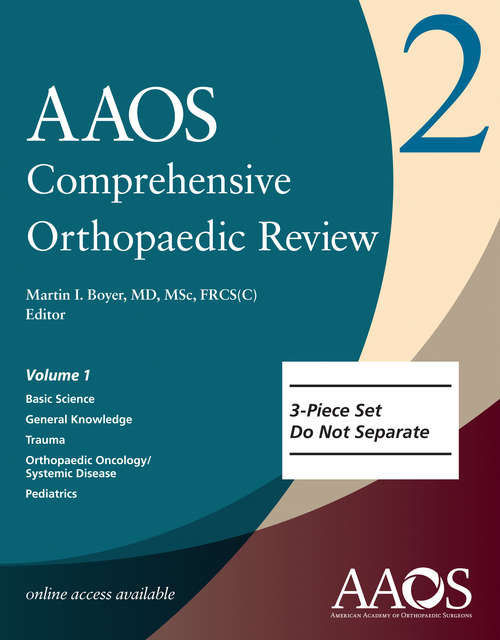 Book cover of AAOS Comprehensive Orthopaedic Review 2