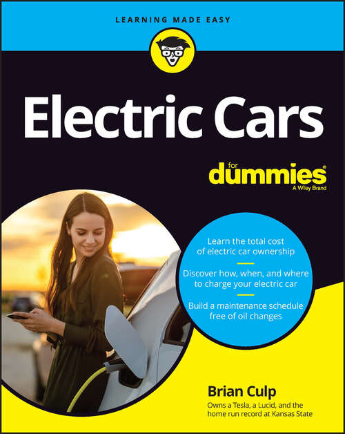 Book cover of Electric Cars For Dummies