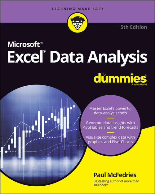 Book cover of Excel Data Analysis For Dummies (4)