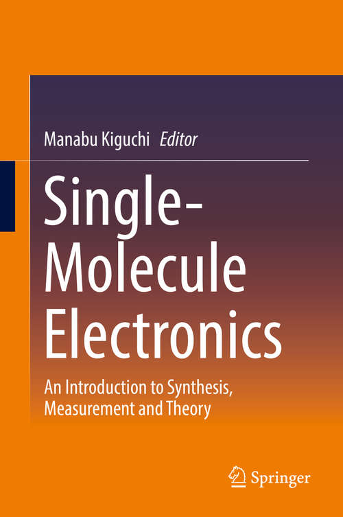 Book cover of Single-Molecule Electronics