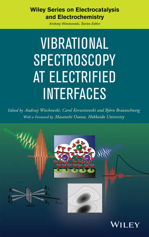 Book cover of Vibrational Spectroscopy at Electrified Interfaces