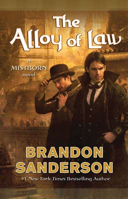 Book cover of The Alloy Of Law (Mistborn #4)