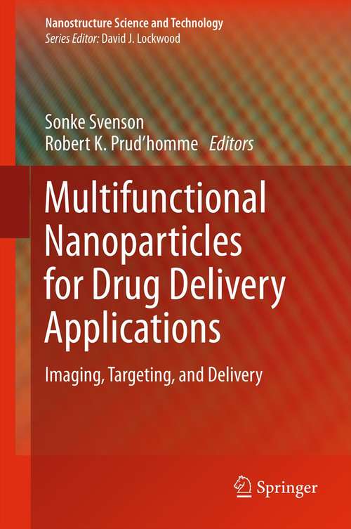 Book cover of Multifunctional Nanoparticles for Drug Delivery Applications