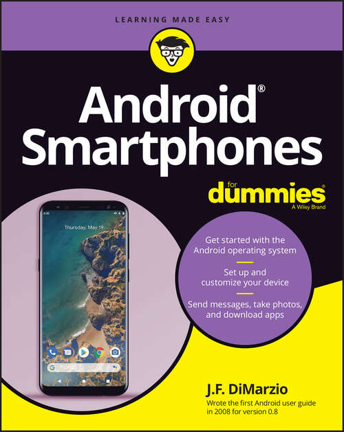 Book cover of Android Smartphones For Dummies