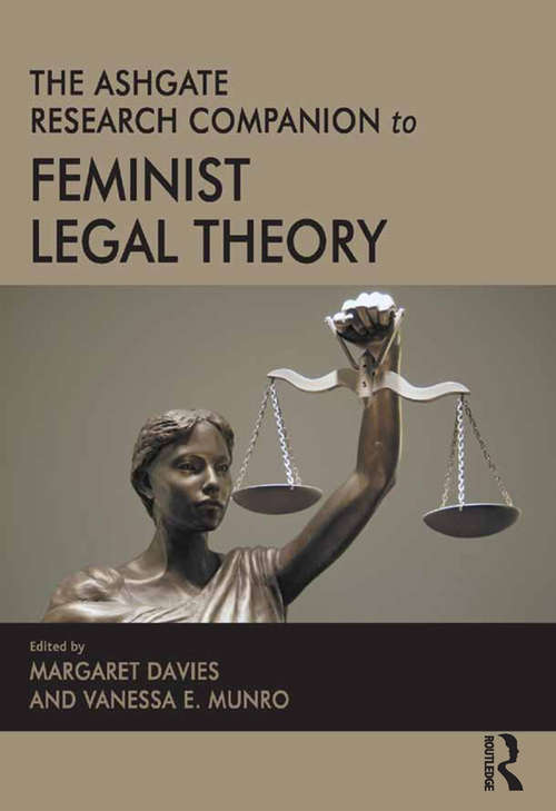 Book cover of The Ashgate Research Companion to Feminist Legal Theory