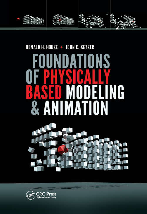 Book cover of Foundations of Physically Based Modeling and Animation