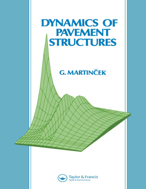Book cover of Dynamics of Pavement Structures
