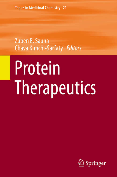 Book cover of Protein Therapeutics