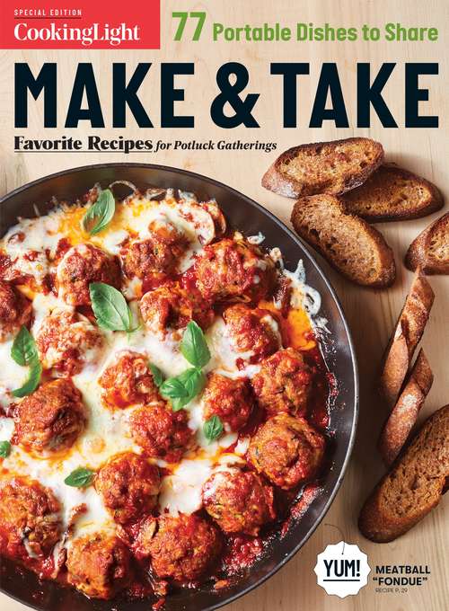 Book cover of COOKING LIGHT Make and Take