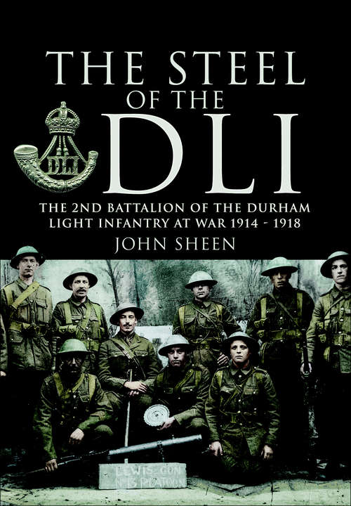 Book cover of Steel of the DLI: Second Battalion of the Durham Light Infantry at War 1914–1918