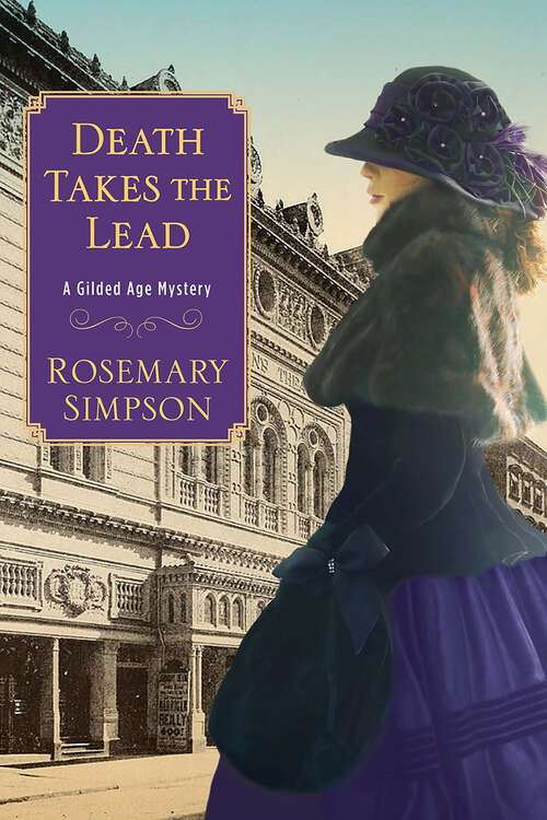 Book cover of Death Takes the Lead (Gilded Age Mystery #9)