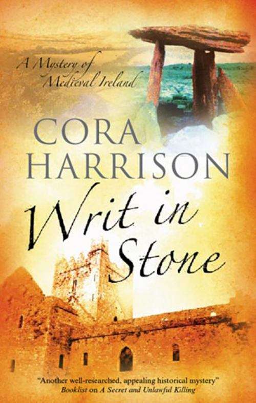 Book cover of Writ In Stone: A Mystery of Medieval Ireland (Burren Mysteries #4)