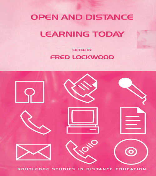 Book cover of Open and Distance Learning Today (Routledge Studies in Distance Education)
