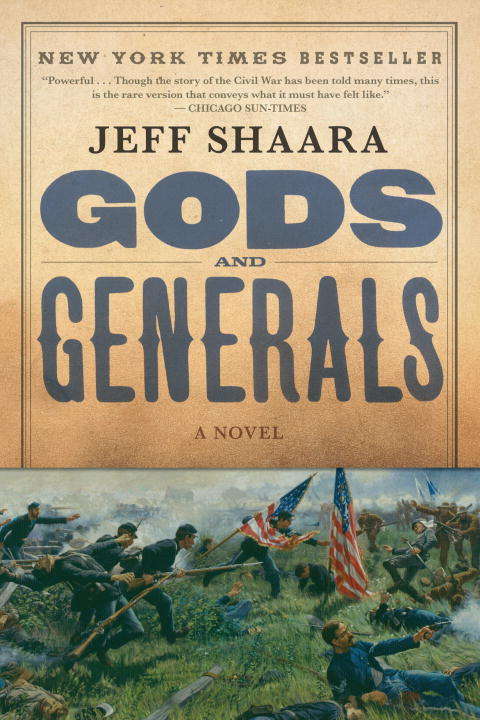 Book cover of Gods and Generals: A Novel of the Civil War (Civil War Trilogy #1)