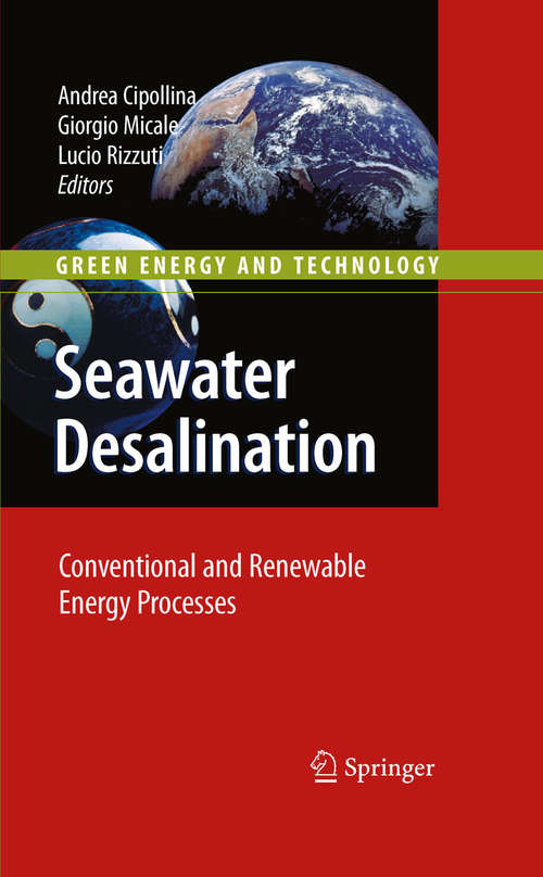 Book cover of Seawater Desalination