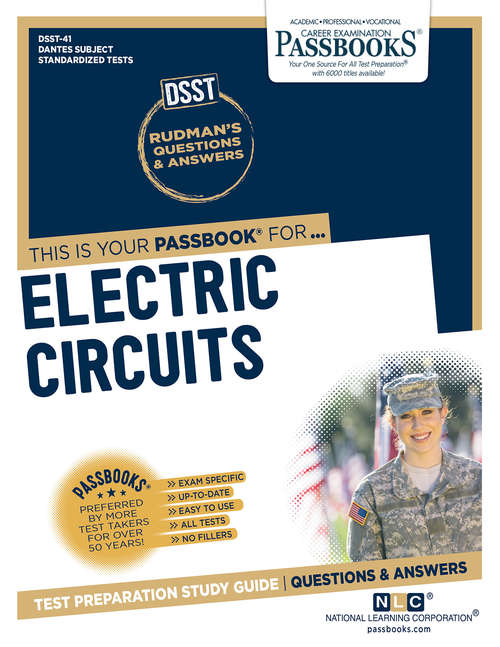 Book cover of ELECTRIC CIRCUITS: Passbooks Study Guide (DANTES Subject Standardized Tests (DSST))