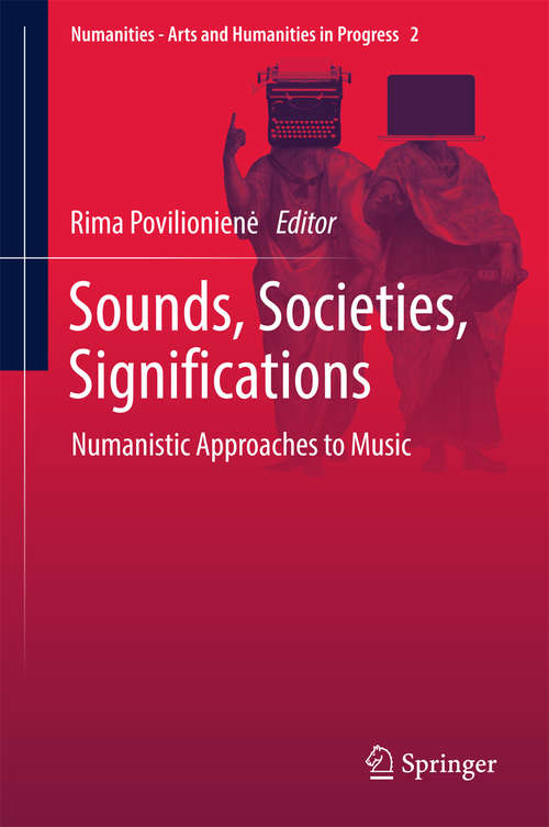 Book cover of Sounds, Societies, Significations