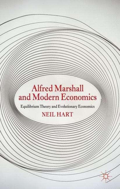 Book cover of Alfred Marshall and Modern Economics