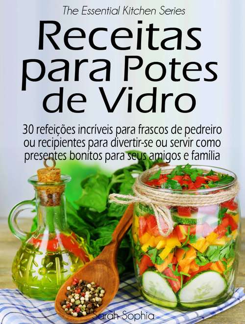 Book cover of Receitas para Potes de Vidro