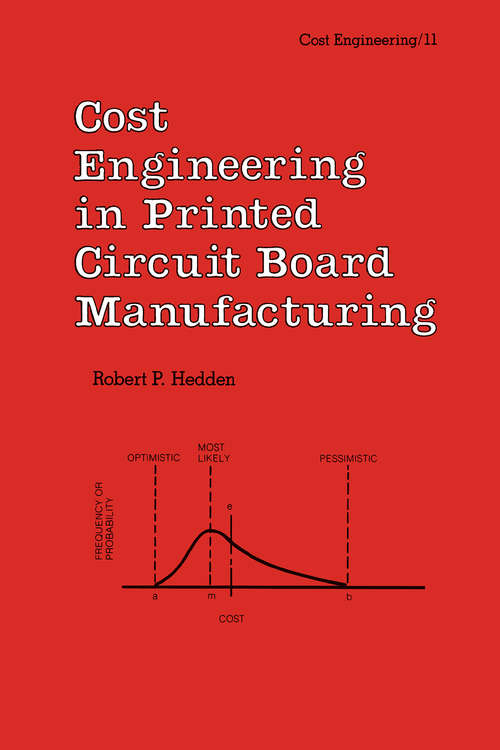 Book cover of Cost Engineering in Printed Circuit Board Manufacturing