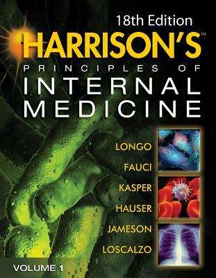 Book cover of Harrison's Principles of Internal Medicine, Volume 1 (18th Edition)