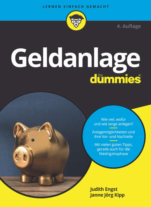 Book cover of Geldanlage für Dummies (4. Auflage) (Für Dummies)