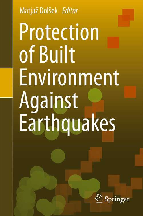 Book cover of Protection of Built Environment Against Earthquakes