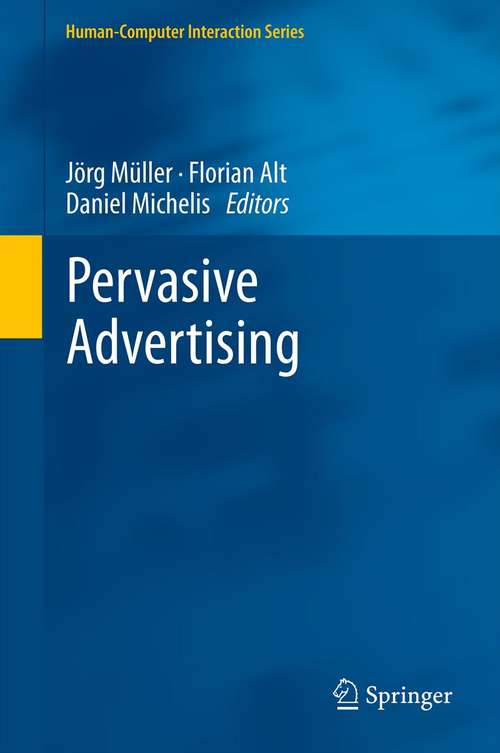 Book cover of Pervasive Advertising