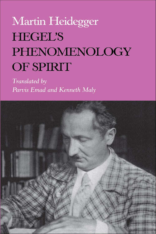 Book cover of Hegel's Phenomenology of Spirit (Studies in Phenomenology & Existential Philosophy)