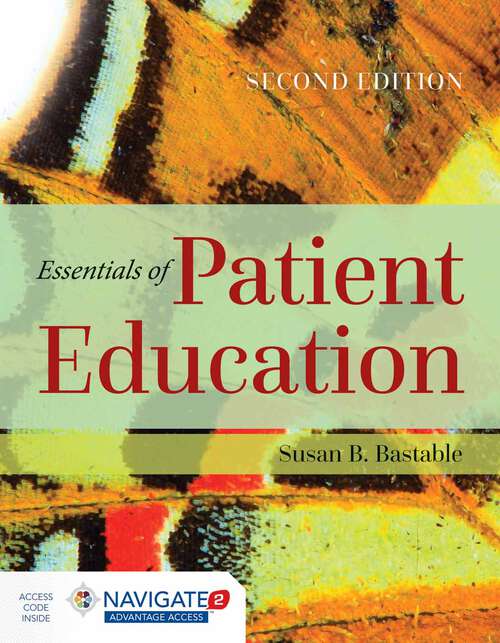Book cover of Essentials of Patient Education (2)