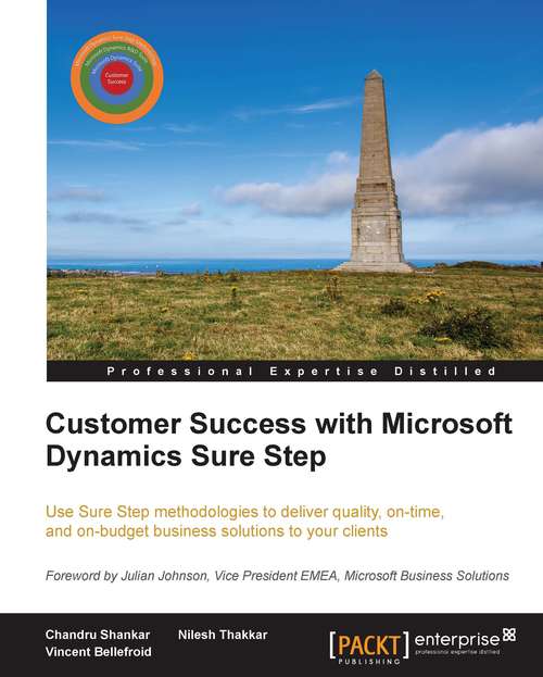 Book cover of Customer Success with Microsoft Dynamics Sure Step