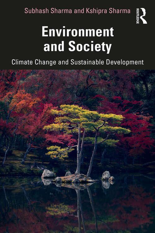 Book cover of Environment and Society: Climate Change and Sustainable Development