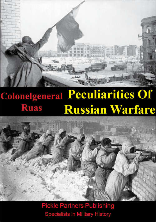 Book cover of Peculiarities Of Russian Warfare