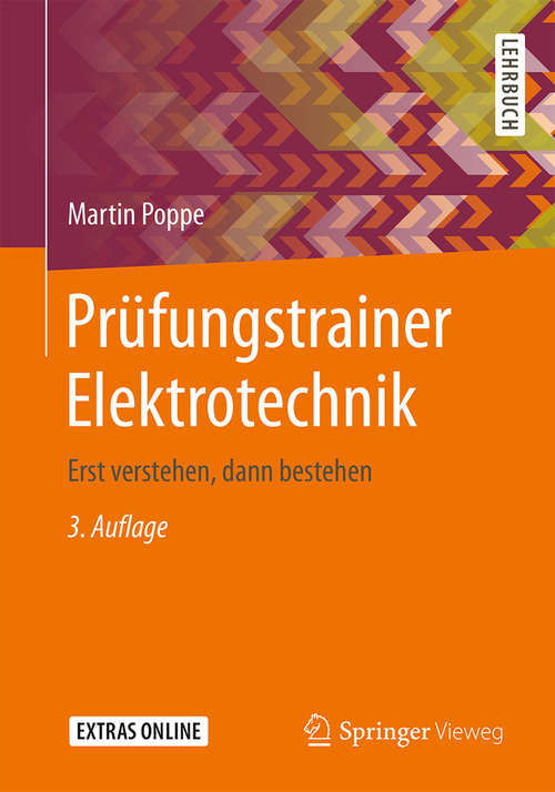 Book cover of Prüfungstrainer Elektrotechnik: Erst verstehen, dann bestehen