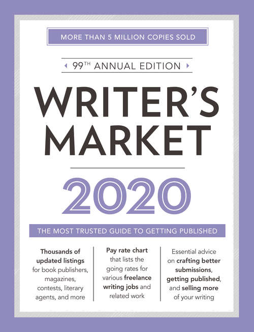 Book cover of Writer's Market 2020: The Most Trusted Guide to Getting Published (99) (Market #2020)