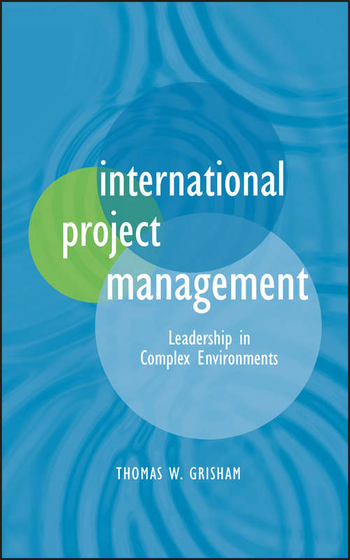 Book cover of International Project Management