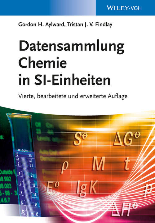 Book cover of Datensammlung Chemie in SI-Einheiten