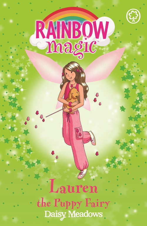 Book cover of Lauren The Puppy Fairy: The Pet Keeper Fairies Book 4 (Rainbow Magic #4)